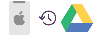 Backup iPhone data to Google Drive