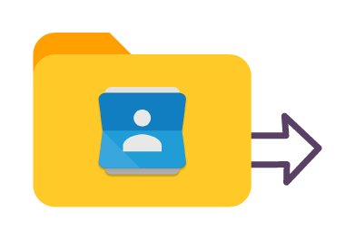 Move Google Contacts in bulk