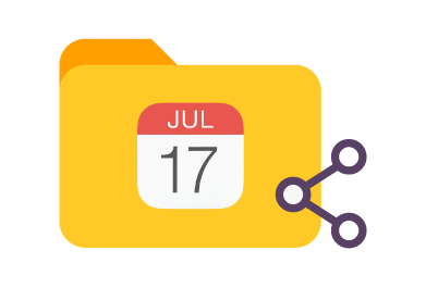 Berechtigungen für den geteilten iCloud-Kalender verwalten