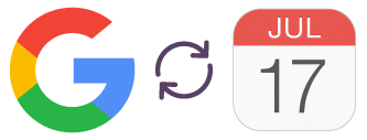 Synchroniser Google avec iCloud Agenda