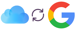 Synchroniser iCloud avec Google
