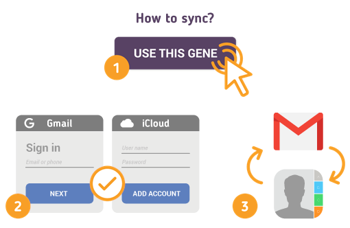 Comment synchroniser Gmail avec les contacts Apple?