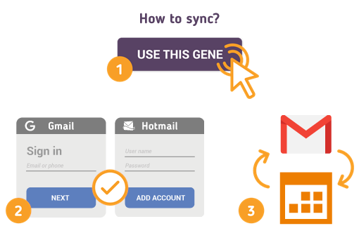 Comment synchroniser Gmail avec le calendrier Hotmail?