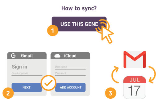 Comment synchroniser Gmail avec iOS Agenda?
