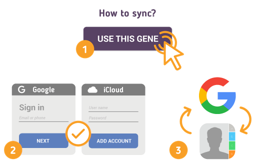 How to Sync Google with iCloud Contacts?