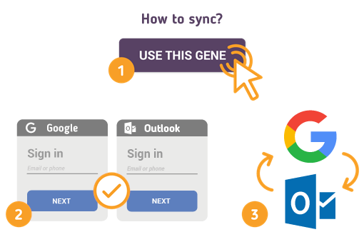 How to Sync Google with Outlook?