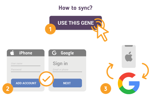 Comment synchroniser l’iPhone avec Google?