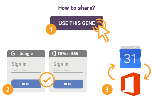 How to Share Google Calendar with Office 365?