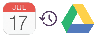 Backup iOS Calendar data to Google Drive Backup iOS Calendar data to Google Drive