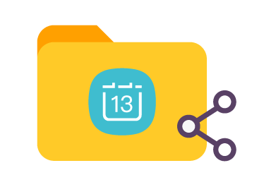 Share Samsung Calendar using Free SyncGene service