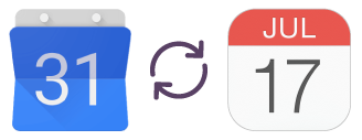 Sync Google Calendar with iOS Calendar