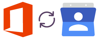 Sync Office 365 Contacts with Gmail Contacts