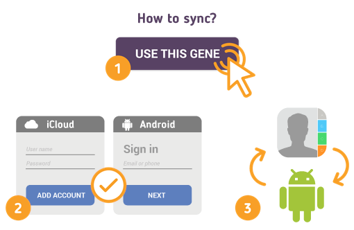 How to Sync Apple Contacts with Android?