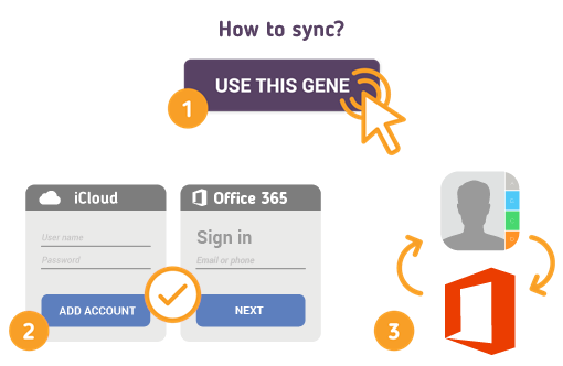 Comment synchroniser les contacts Apple avec Outlook 365?