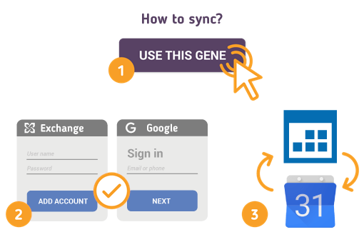 Comment synchroniser le calendrier Exchange avec Google Agenda?