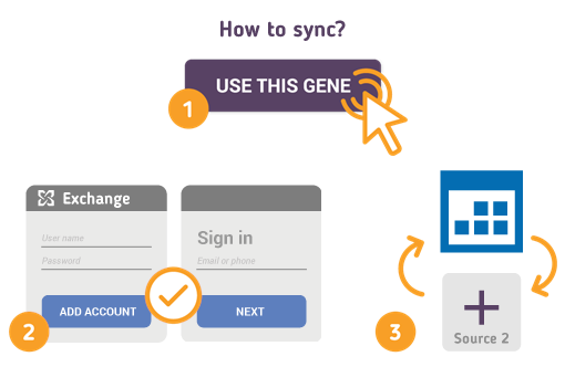 How to Synchronize your Exchange Calendar with SyncGene?