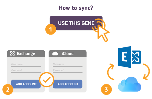 Comment synchroniser Microsoft Exchange avec iCloud?