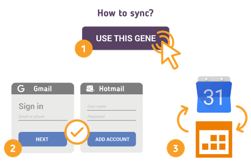 Comment synchroniser le calendrier Gmail avec le calendrier Hotmail?