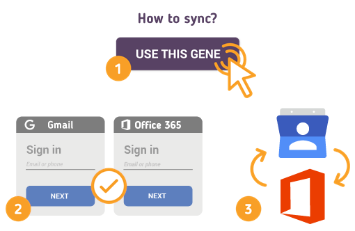 How to Sync Gmail Contacts with Outlook 365?