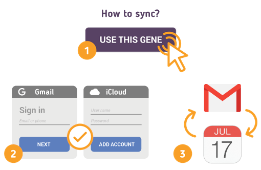 Comment synchroniser Gmail avec iCloud Agenda?