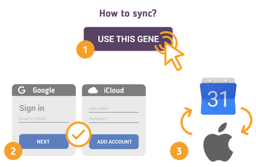 How to Sync Google Calendar with iOS?