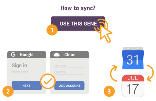 Sync Google Calendar With IPad Calendar Using Free SyncGene Service