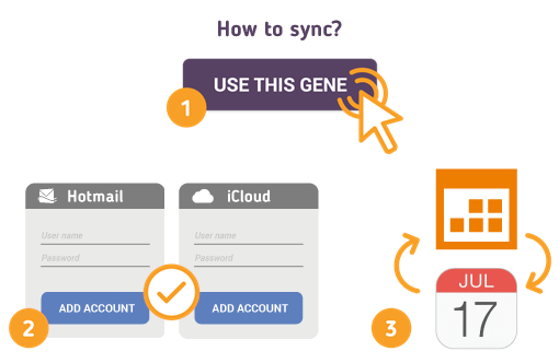 Comment synchroniser le calendrier Hotmail avec le calendrier iOS?