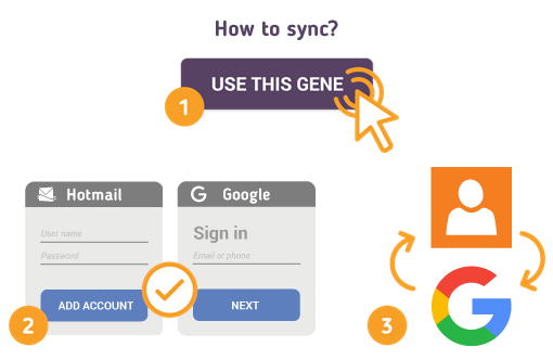 How to Sync Hotmail Contacts with Google?