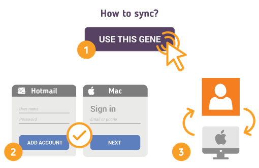 Comment synchroniser les contacts Hotmail avec Mac?