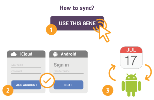 Comment synchroniser le calendrier iCloud avec Android?