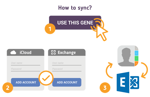 Wie synchronisiere ich iCloud-Kontakte mit Microsoft Exchange?