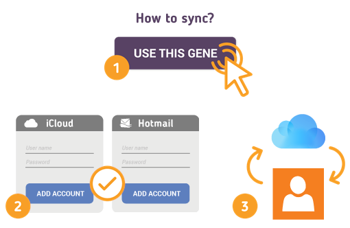 Comment synchroniser iCloud avec les contacts Hotmail?