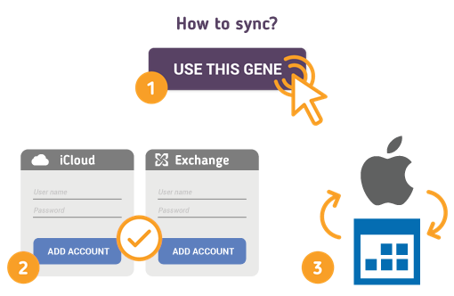 How to Sync iOS with Exchange Calendar?