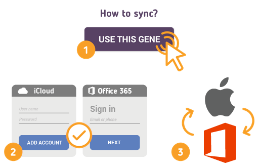 Wie synchronisiere ich iOS mit Office 365?