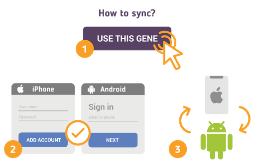 Comment synchroniser l’iPhone avec les contacts Android?