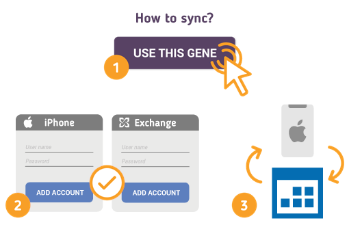 Comment synchroniser l’iPhone avec le calendrier Exchange?