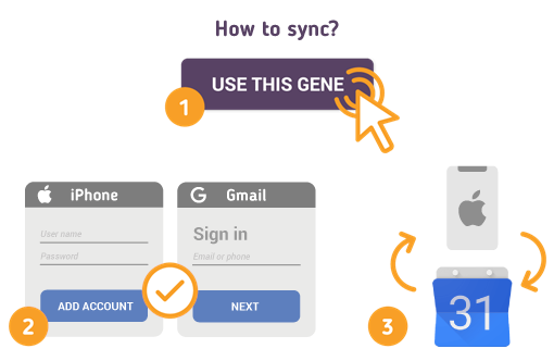 How to Sync iPhone with Gmail Calendar?