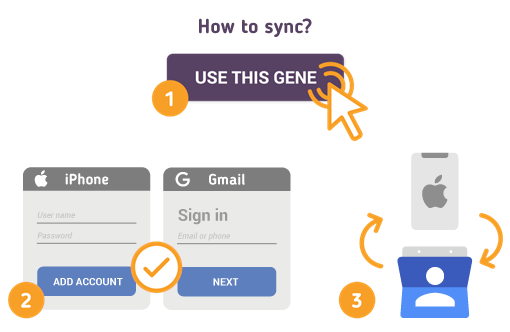 Comment synchroniser l’iPhone avec les contacts Gmail?