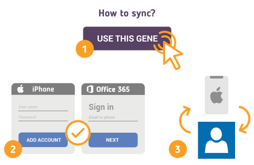 How to Sync iPhone with Office 365 Contacts?