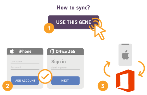 How to Sync iPhone with Outlook 365?