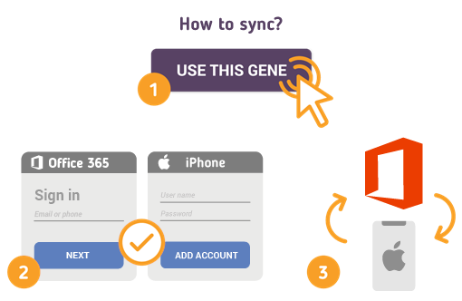 How to Sync Office 365 with iPhone?