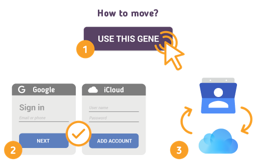 How to Move Contacts from Google to iCloud?