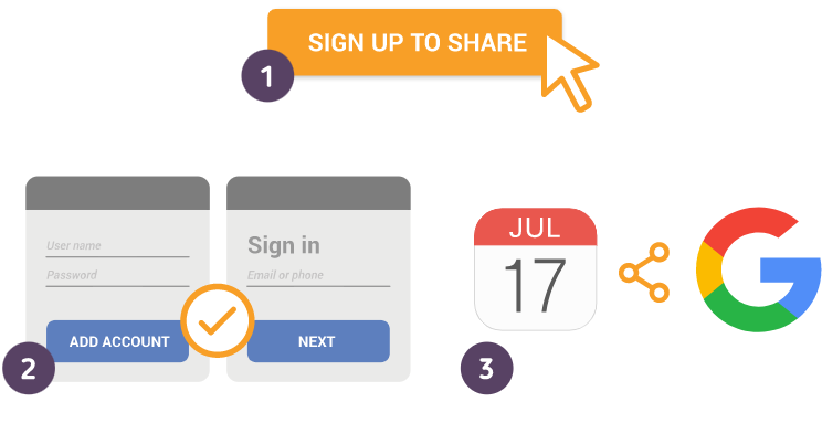 How to Share iCal with Google Calendar user? How to Share iCal with Google Calendar user?
